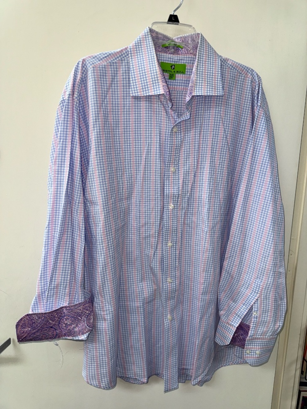 Bristol & Bull Men's Button down dress shirt